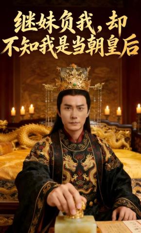 短剧《继妹负我，却不知我是当朝皇后》海报