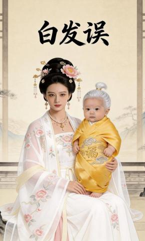 短剧《白发误》海报