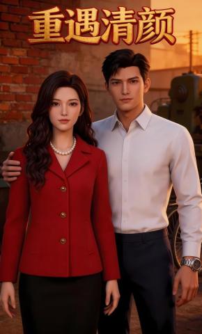短剧《重遇清颜》海报