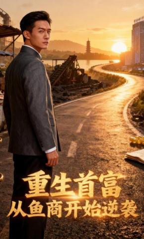 短剧《重生首富从鱼商开始逆袭》海报