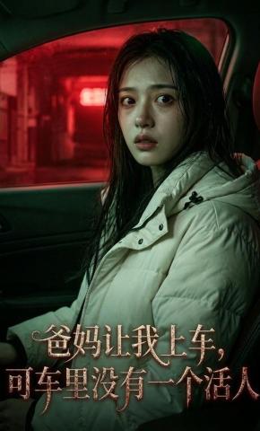 短剧《爸妈让我上车，可车里没有一个活人》海报