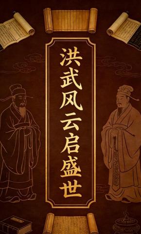 短剧《洪武风云启盛世》海报