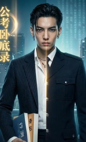 短剧《公考卧底录》海报