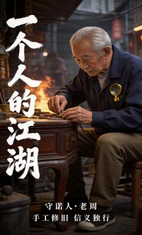 短剧《一个人的江湖》海报