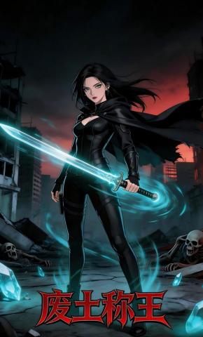 短剧《废土称王》海报