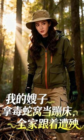 短剧《我的嫂子拿毒蛇窝当蹦床，全家跟着遭殃》海报