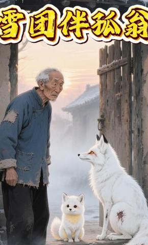 短剧《雪团伴孤翁》海报