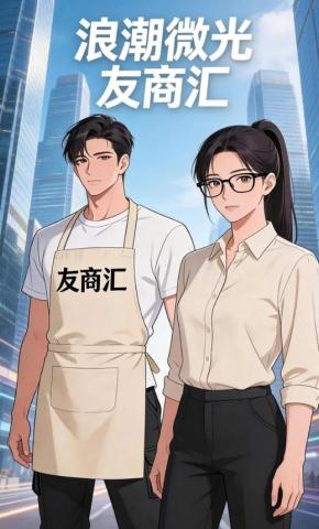 短剧《浪潮微光友商汇》海报