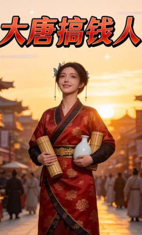 短剧《大唐搞钱人》海报