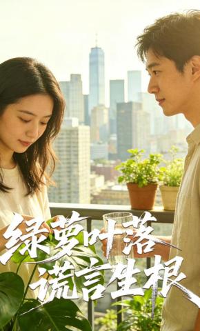 短剧《绿萝叶落谎言生根》海报