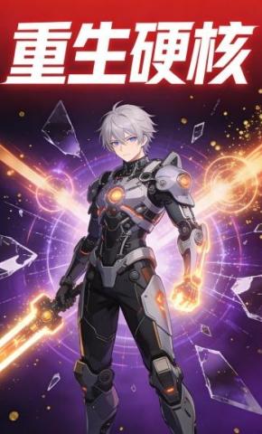 短剧《重生硬核》海报