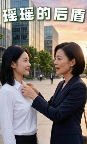 短剧《瑶瑶的后盾》海报