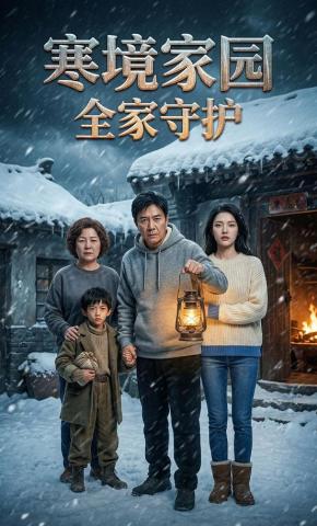 短剧《寒境家园全家守护》海报