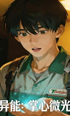 短剧《异能：掌心微光》海报