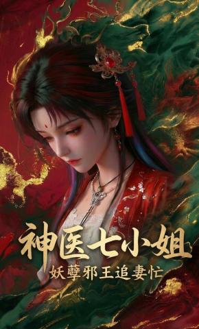 短剧《神医七小姐:妖孽邪王追妻忙》海报