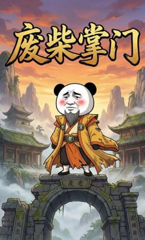 短剧《废柴掌门》海报