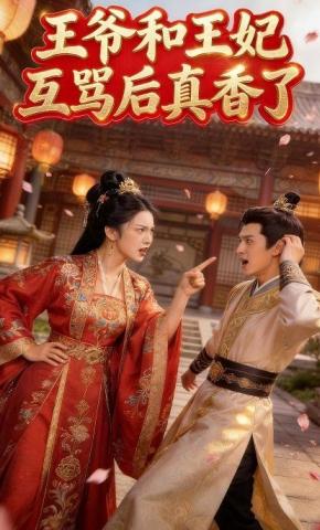 短剧《王爷和王妃互骂后真香了》海报