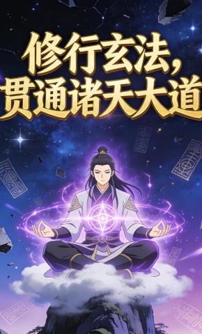 短剧《修行玄法，贯通诸天大道》海报