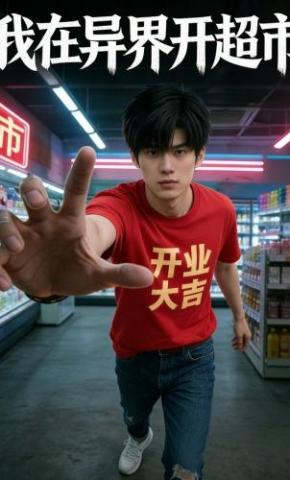 短剧《我在异界开超市》海报
