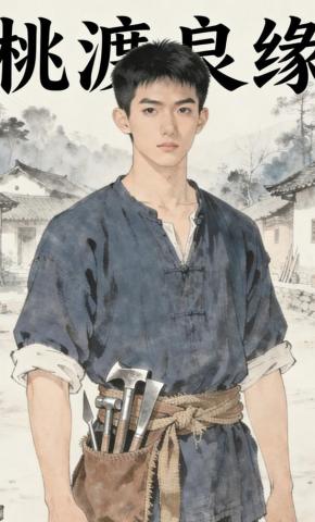 短剧《桃渡良缘》海报