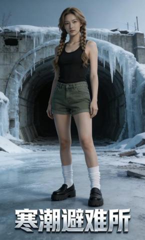 短剧《寒潮避难所》海报