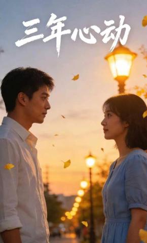短剧《三年心动》海报