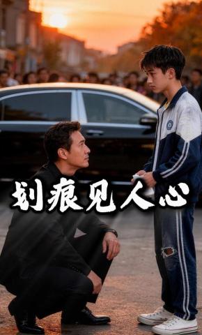 短剧《划痕见人心》海报