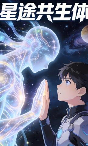 短剧《星途共生体》海报