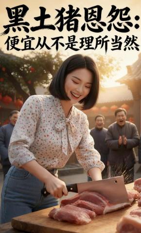 短剧《黑土猪恩怨：便宜从不是理所当然》海报