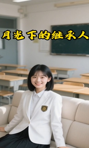 短剧《月光下的继承人》海报