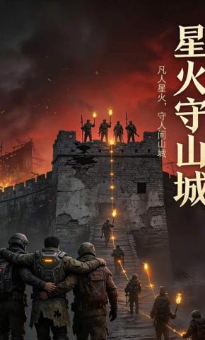短剧《星火守山城》海报