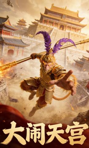 短剧《大闹天宫》海报