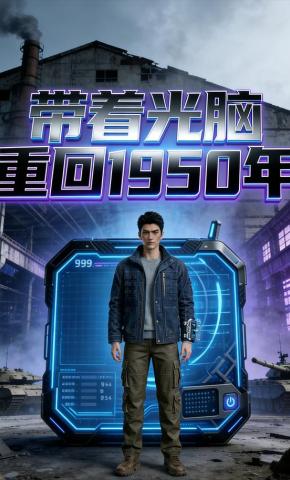 短剧《带着光脑重回1950年》海报
