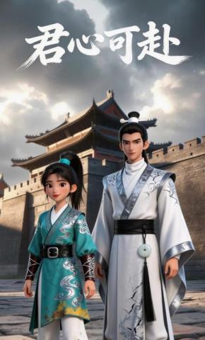 短剧《君心可赴》海报