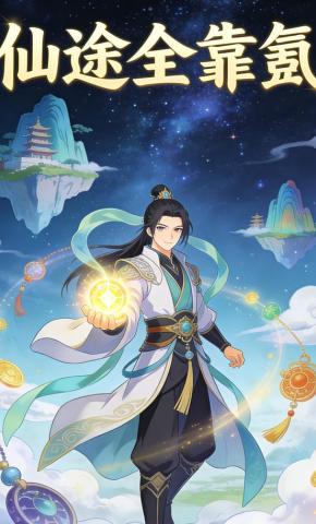 短剧《仙途全靠氪》海报