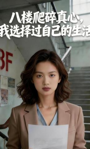 短剧《八楼爬碎真心，我选择过自己的生活》海报