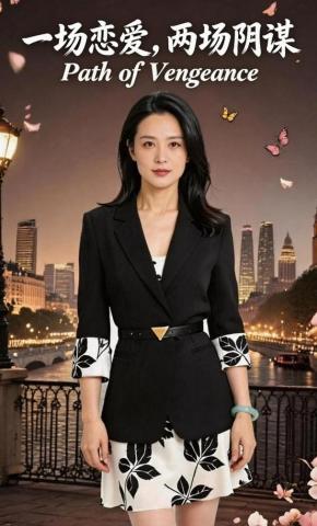 短剧《一场恋爱，两场阴谋》海报