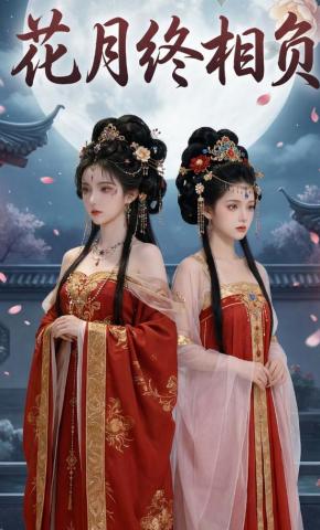 短剧《花月终相负》海报