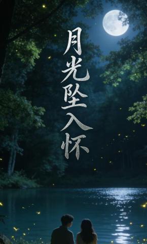 短剧《月光坠入怀》海报