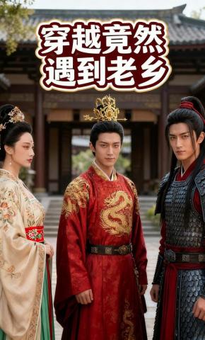 短剧《穿越竟然遇到老乡》海报
