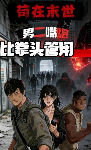 短剧《苟在末世：男二嘴炮比拳头管用》海报