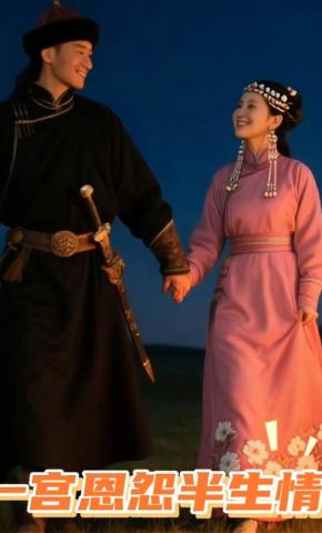 短剧《一宫恩怨半生情》海报