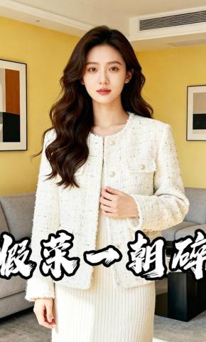 短剧《假荣一朝碎》海报