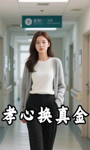 短剧《孝心换真金》海报