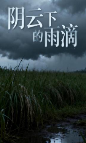短剧《阴云下的雨滴》海报