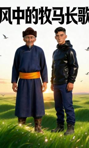 短剧《风中的牧马长歌10》海报