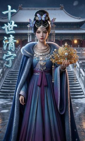 短剧《十世清宁》海报