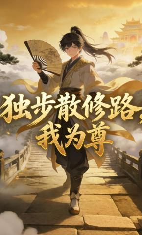 短剧《独步散修路，我为尊》海报