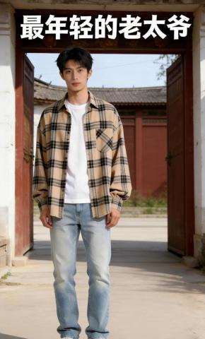 短剧《最年轻的老太爷1》海报