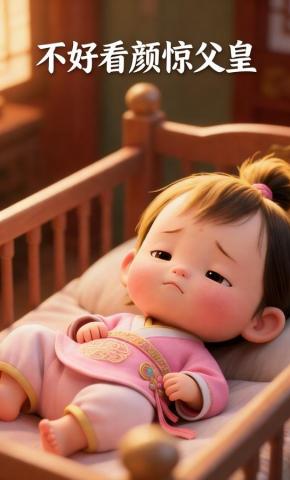 短剧《不好看颜惊父皇》海报